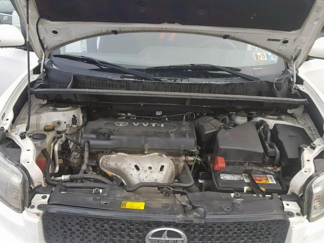 JTLKE50E181056431 - 2008 TOYOTA SCION XB Ақ фото 7