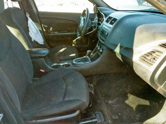 1C3CDZAB5EN144048 - 2014 DODGE AVENGER SE BLACK photo 5