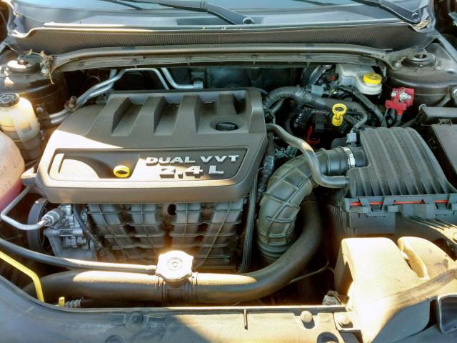 1C3CDZAB5EN144048 - 2014 DODGE AVENGER SE BLACK photo 7