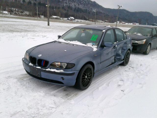 WBAEU33494PM61167 - 2004 BMW 325 XI BLUE photo 2