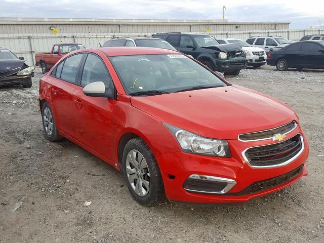 1G1PA5SH2E7458383 - 2014 CHEVROLET CRUZE LS RED photo 1