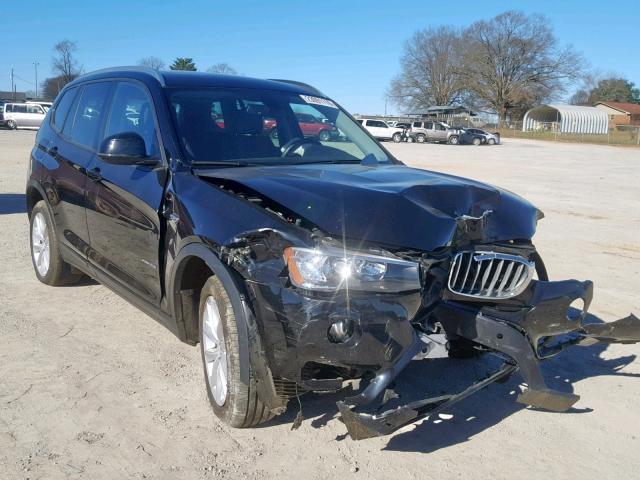 5UXWX9C54G0D63575 - 2016 BMW X3 XDRIVE2 BLACK photo 1