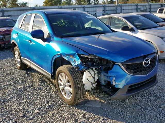 JM3KE2BE4E0347098 - 2014 MAZDA CX-5 SPORT BLUE photo 1