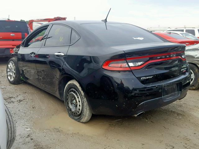 1C3CDFCH2DD317075 - 2013 DODGE DART LIMIT BLACK photo 3