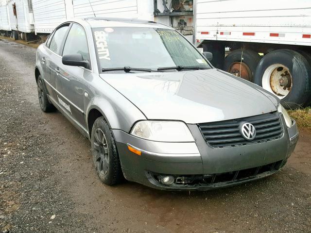 WVWPD63B73P261057 - 2003 VOLKSWAGEN PASSAT GLS SILVER photo 1