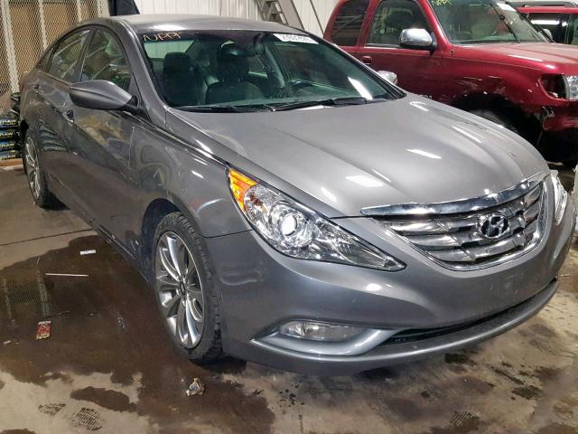 5NPEC4AC3DH610769 - 2013 HYUNDAI SONATA SE GRAY photo 1