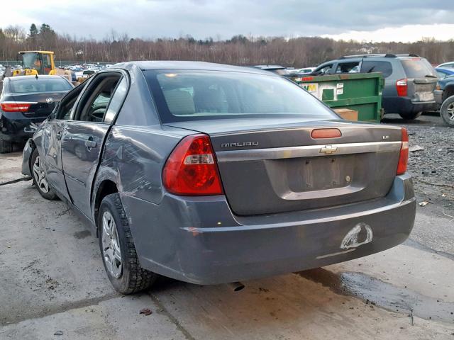 1G1ZS58F77F256482 - 2007 CHEVROLET MALIBU LS BLUE photo 3