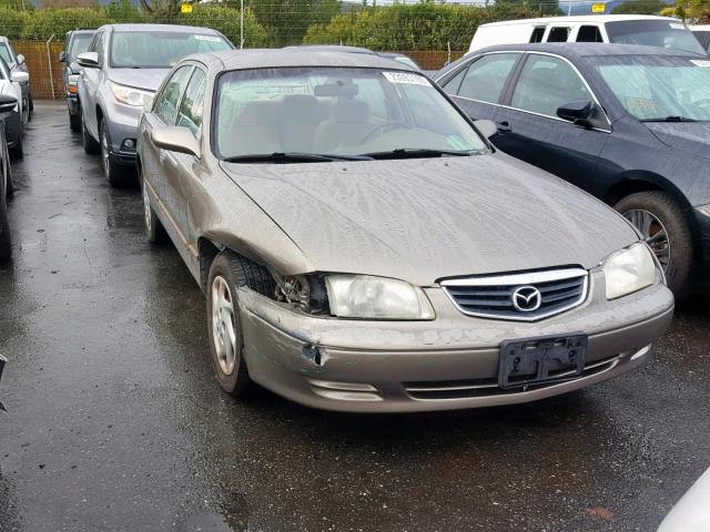 1YVGF22D325299959 - 2002 MAZDA 626 ES BEIGE photo 1