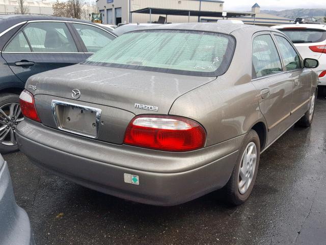 1YVGF22D325299959 - 2002 MAZDA 626 ES BEIGE photo 4