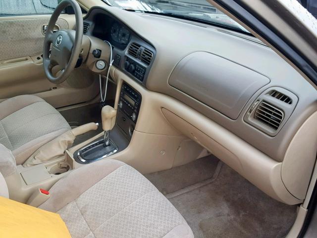 1YVGF22D325299959 - 2002 MAZDA 626 ES BEIGE photo 5