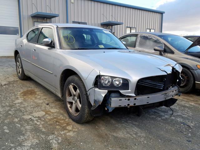 2B3CA3CV3AH267411 - 2010 DODGE CHARGER SX SILVER photo 1