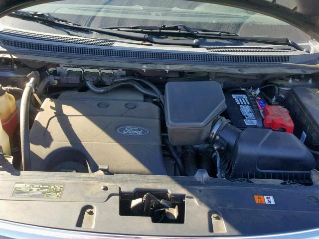 2FMDK3KC7CBA66502 - 2012 FORD EDGE LIMIT 灰色 照片 7