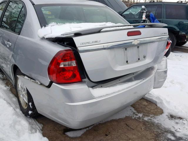 1G1ZT54834F189959 - 2004 CHEVROLET MALIBU LS ვერცხლისფერი ფოტო 9