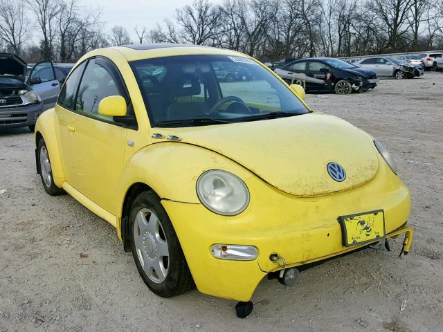 3VWCC21CXYM484029 - 2000 VOLKSWAGEN NEW BEETLE Sarı foto 1