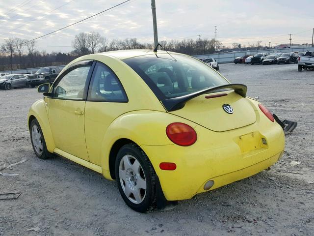 3VWCC21CXYM484029 - 2000 VOLKSWAGEN NEW BEETLE Sarı foto 3