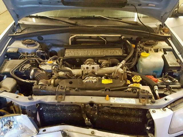 JF1SG69664H745105 - 2004 SUBARU FORESTER 2 SILVER photo 7