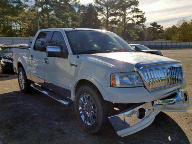 5LTPW16557FJ10150 - 2007 LINCOLN MARK LT WHITE photo 1