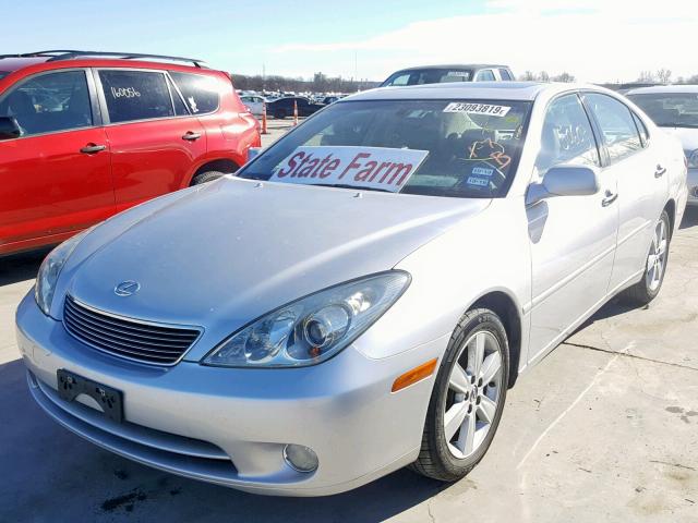 JTHBA30G265157804 - 2006 LEXUS ES 330 SILVER photo 2