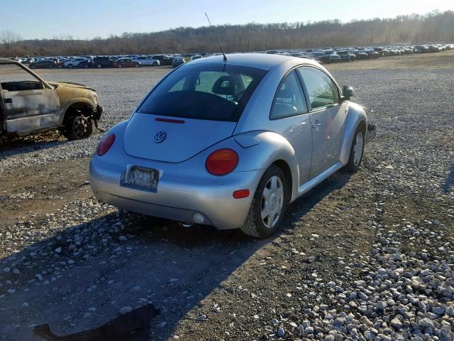 3VWCA21CXYM478320 - 2000 VOLKSWAGEN NEW BEETLE Күміс фото 4