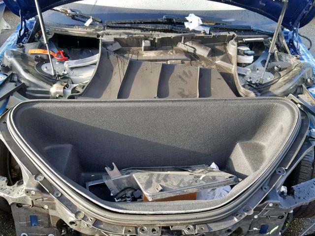 5YJSA1E18GF174228 - 2016 TESLA MODEL S Синій фото 7