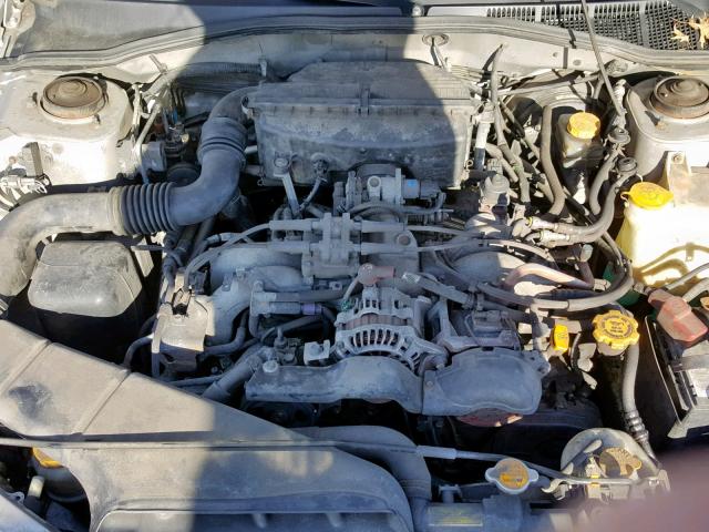 4S3BE625947201429 - 2004 SUBARU LEGACY L S SILVER photo 7