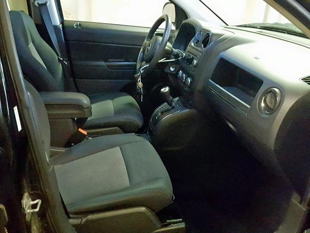 1C4NJDBB7CD583737 - 2012 JEEP COMPASS SP შავი ფოტო 5