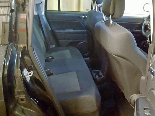 1C4NJDBB7CD583737 - 2012 JEEP COMPASS SP შავი ფოტო 6