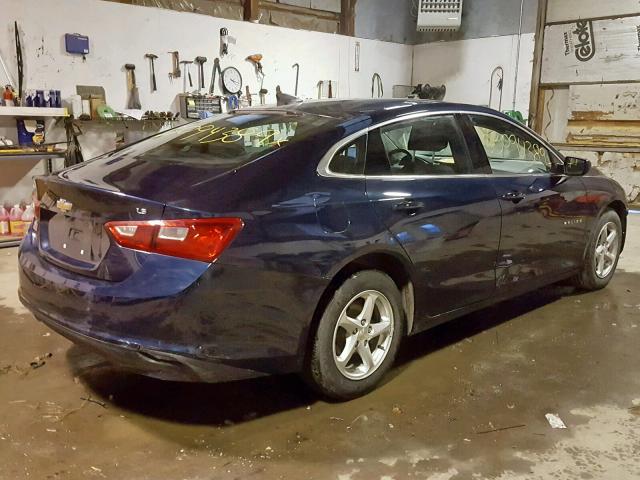 1G1ZB5ST7GF322348 - 2016 CHEVROLET MALIBU LS ლურჯი ფოტო 4