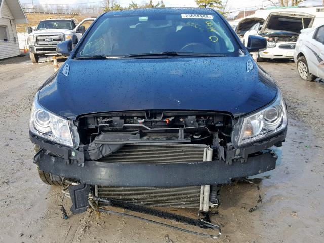 1G4GE5EV9AF304598 - 2010 BUICK LACROSSE C BLACK photo 9