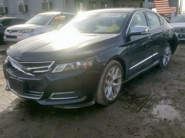 2G1125S35J9138037 - 2018 CHEVROLET IMPALA PRE BLACK photo 2