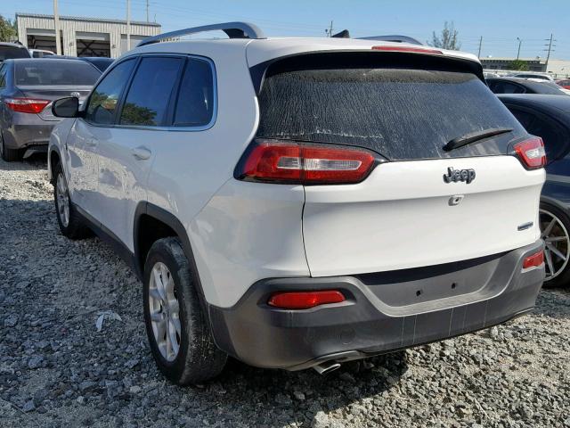 1C4PJLCB8GW160077 - 2016 JEEP CHEROKEE L WHITE photo 3