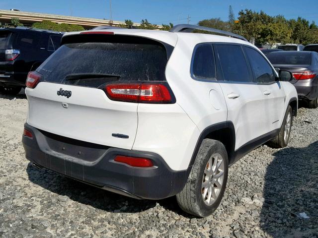 1C4PJLCB8GW160077 - 2016 JEEP CHEROKEE L WHITE photo 4