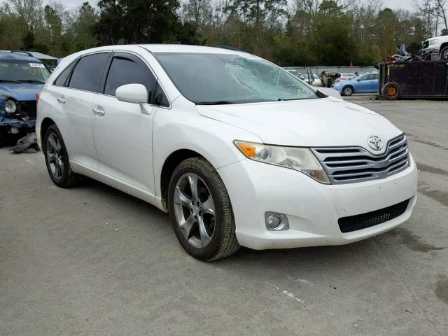 4T3BK3BB0AU027599 - 2010 TOYOTA VENZA BASE WHITE photo 1