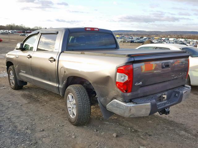 5TFDY5F12EX363678 - 2014 TOYOTA TUNDRA CRE GRAY photo 3