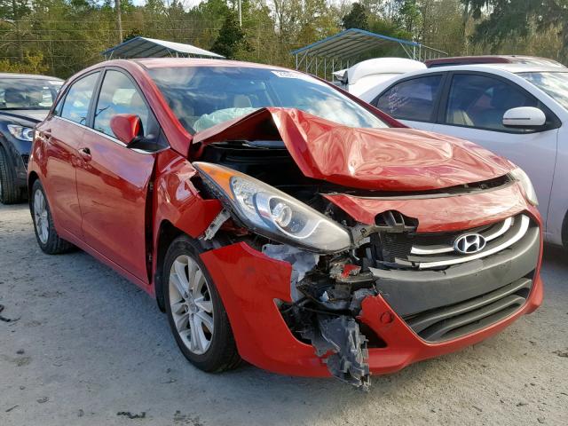 KMHD35LE6DU025525 - 2013 HYUNDAI ELANTRA GT RED photo 1