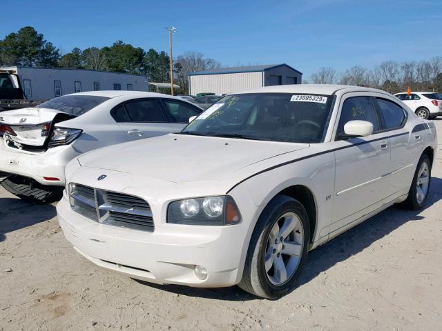 2B3CA3CV1AH100464 - 2010 DODGE CHARGER SX WHITE photo 2