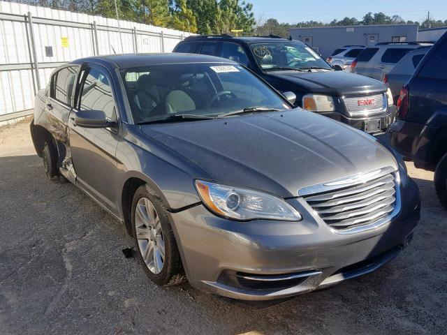 1C3CCBAB7CN180024 - 2012 CHRYSLER 200 LX GRAY photo 1