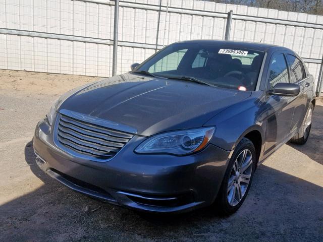 1C3CCBAB7CN180024 - 2012 CHRYSLER 200 LX GRAY photo 2