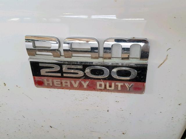 1D7KS28C17J540657 - 2007 DODGE RAM 2500 S Ağ foto 9