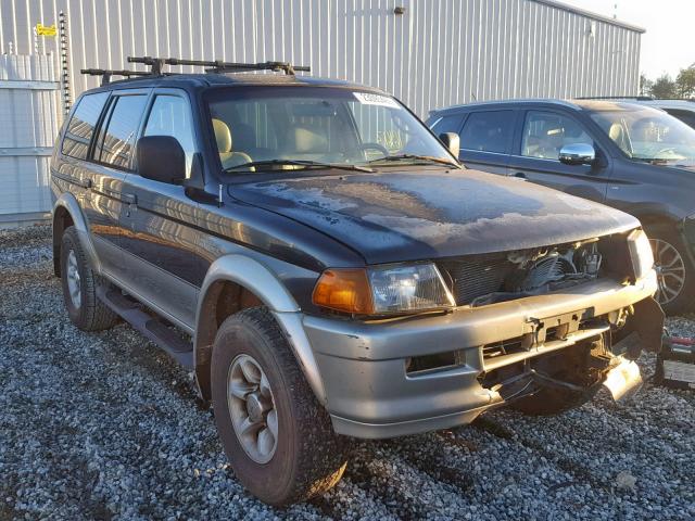 JA4MT31P1VP009272 - 1997 MITSUBISHI MONTERO SP BLACK photo 1