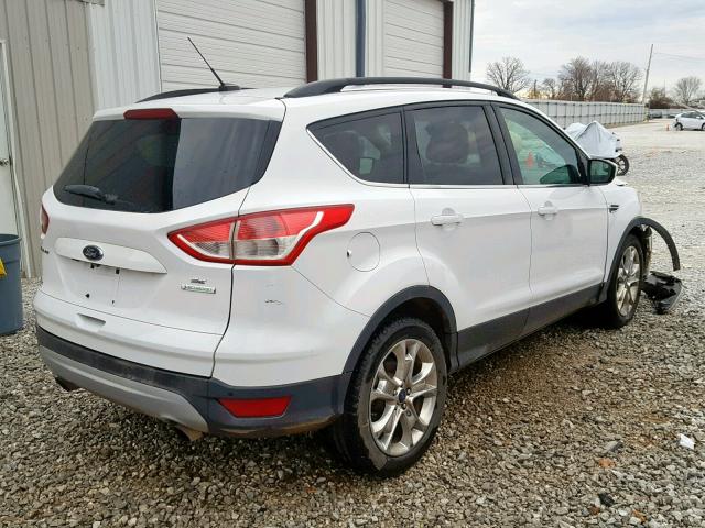 1FMCU0GX0EUE12550 - 2014 FORD ESCAPE SE 白色 照片 4