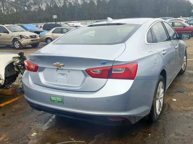 1G1ZJ5SU6HF276928 - 2017 CHEVROLET MALIBU HYB BLUE photo 4