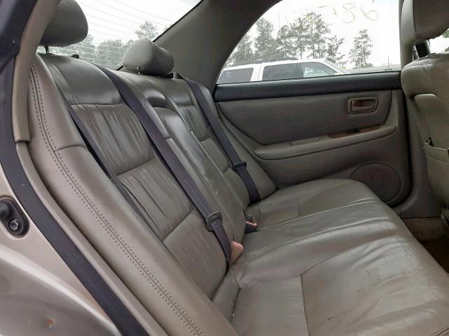 JT8BF28G9W5014302 - 1998 LEXUS ES 300 GRAY photo 6