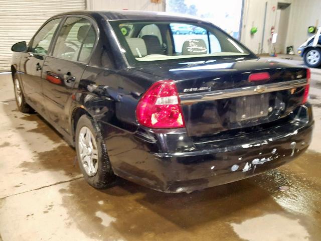 1G1ZS58FX7F104082 - 2007 CHEVROLET MALIBU LS BLACK photo 3