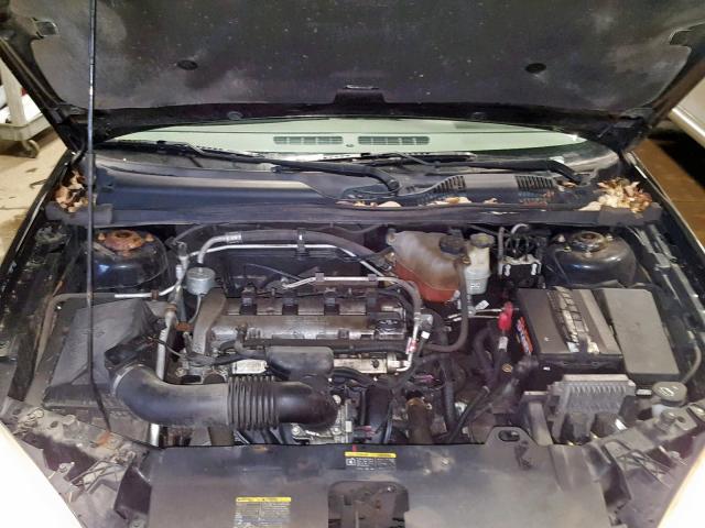 1G1ZS58FX7F104082 - 2007 CHEVROLET MALIBU LS BLACK photo 7