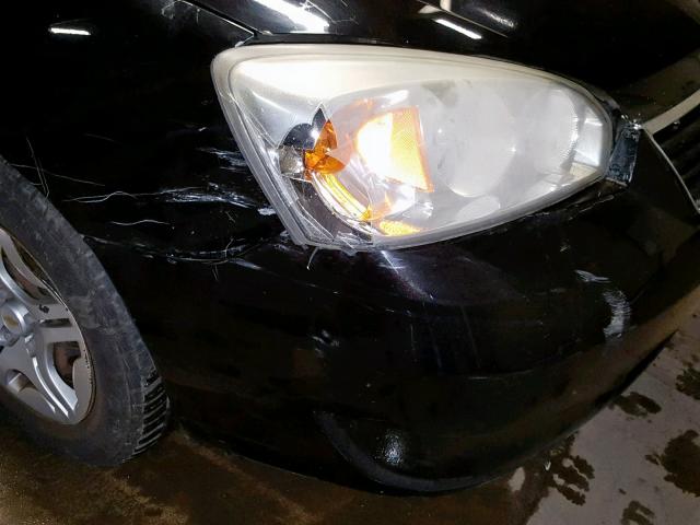 1G1ZS58FX7F104082 - 2007 CHEVROLET MALIBU LS BLACK photo 9