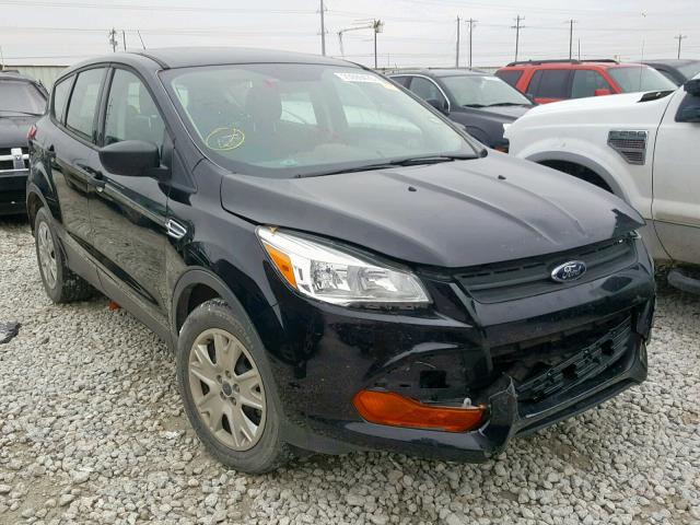 1FMCU0F71GUA66626 - 2016 FORD ESCAPE S BLACK photo 1