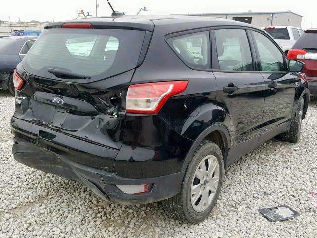 1FMCU0F71GUA66626 - 2016 FORD ESCAPE S BLACK photo 4