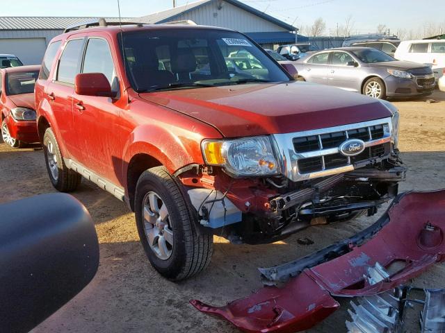 1FMCU0E75AKA79982 - 2010 FORD ESCAPE LIM Tünd qırmızı foto 1