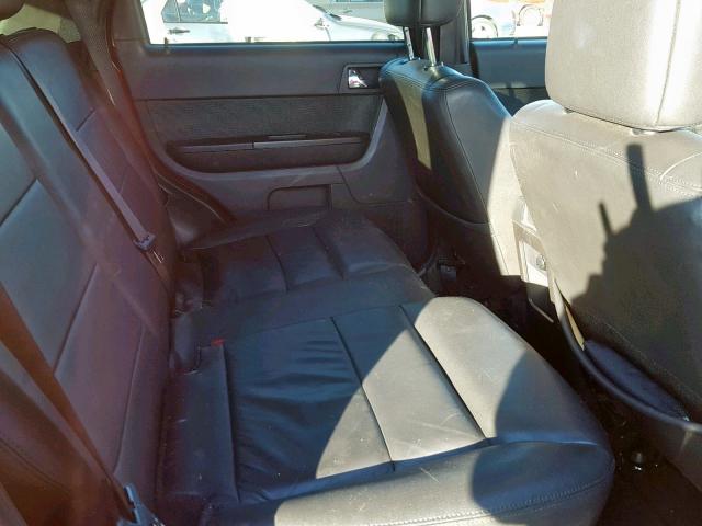 1FMCU0E75AKA79982 - 2010 FORD ESCAPE LIM Tünd qırmızı foto 6